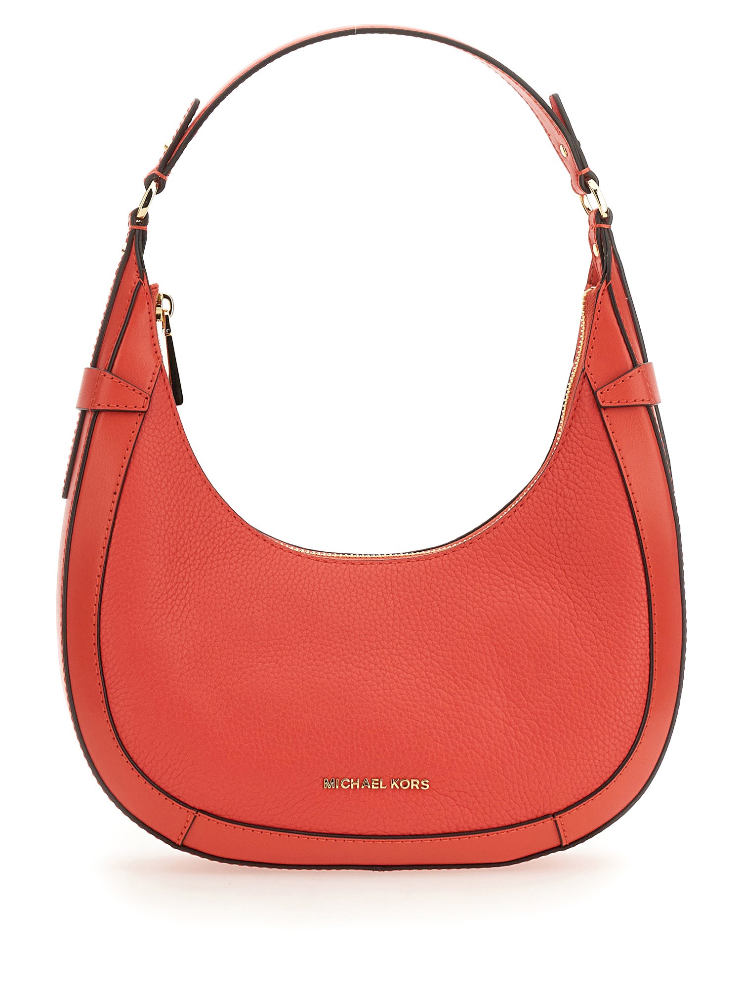 Shop Michael Michael Kors "preston" Small Hobo Bag In Red