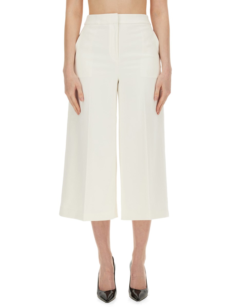 THEORY PANTALONE CROPPED IN TRIACETATO