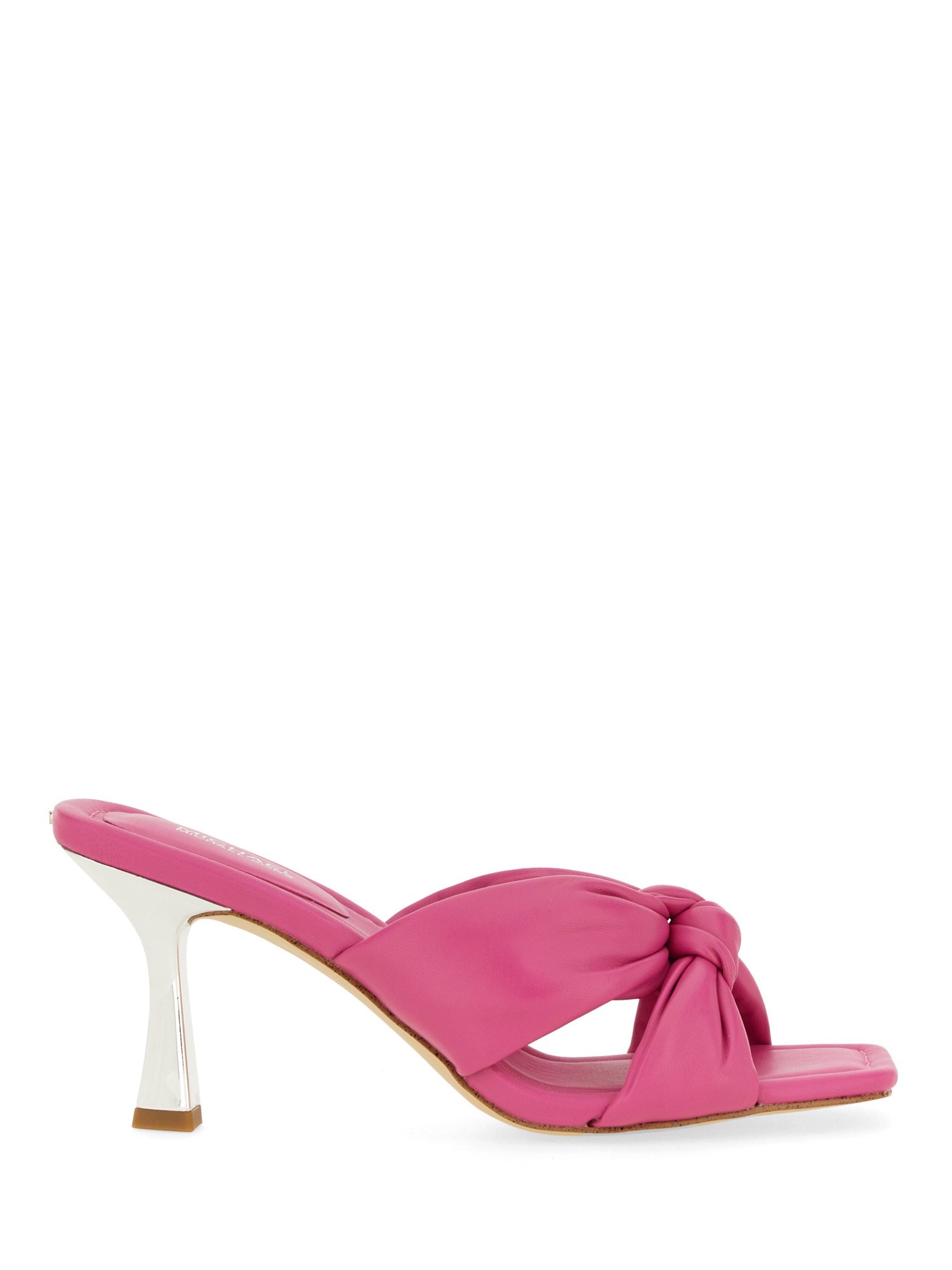 Shop Michael Michael Kors Sandal "elena" In Fuchsia