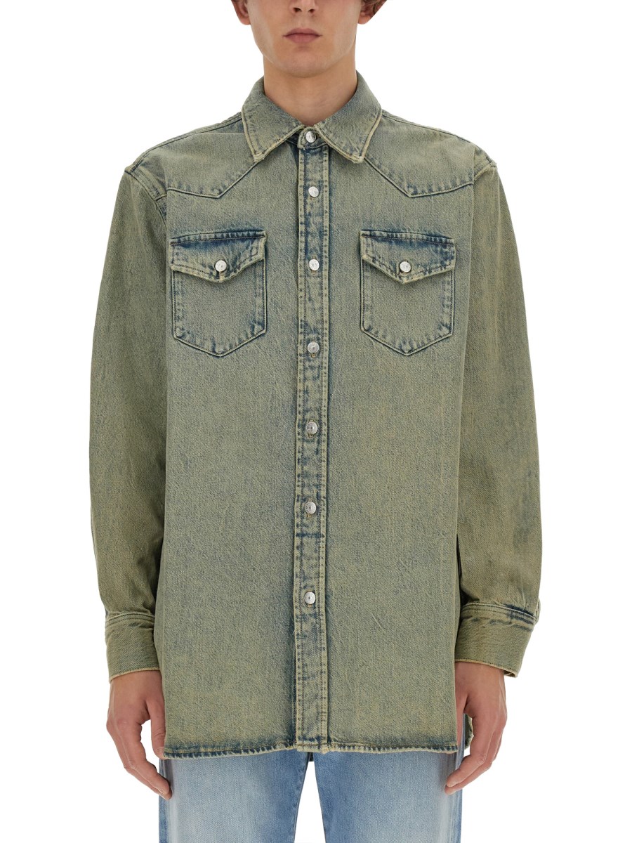 ACNE STUDIOS CAMICIA IN DENIM