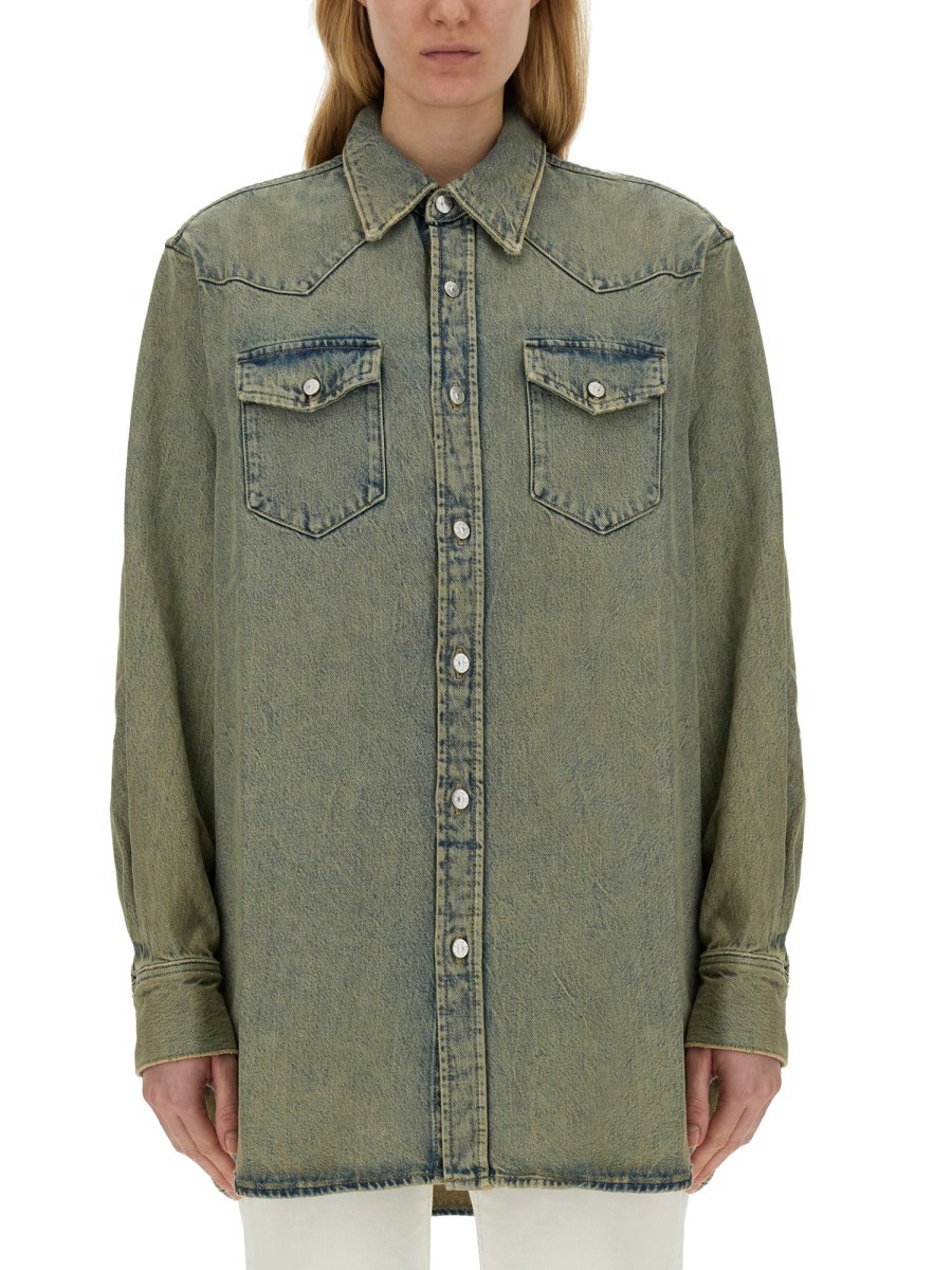 ACNE STUDIOS CAMICIA IN DENIM