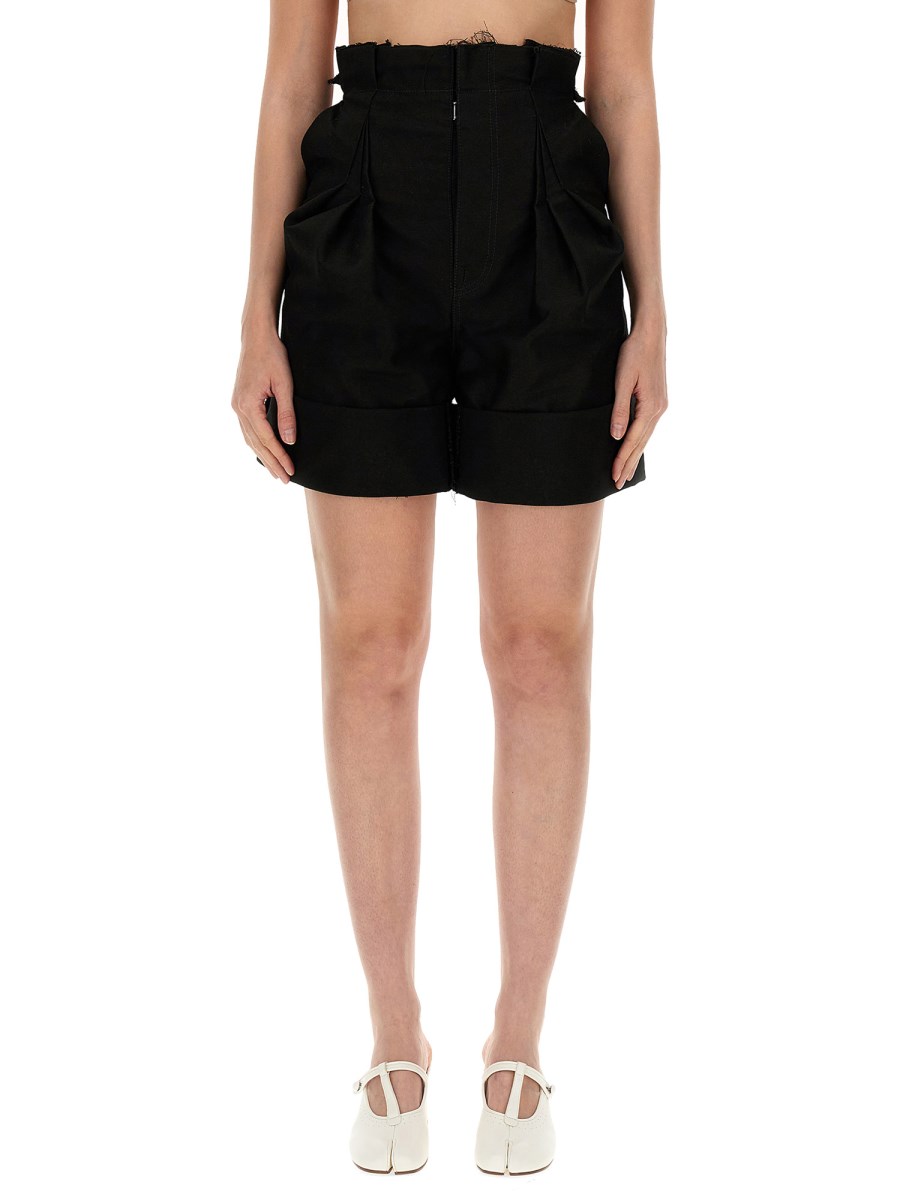 MAISON MARGIELA SHORT IN COTONE SATINATO