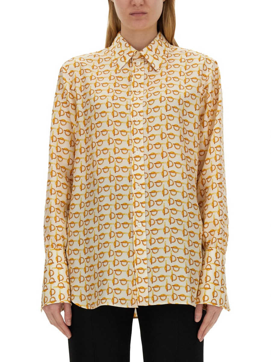 Burberry silk blouse best sale