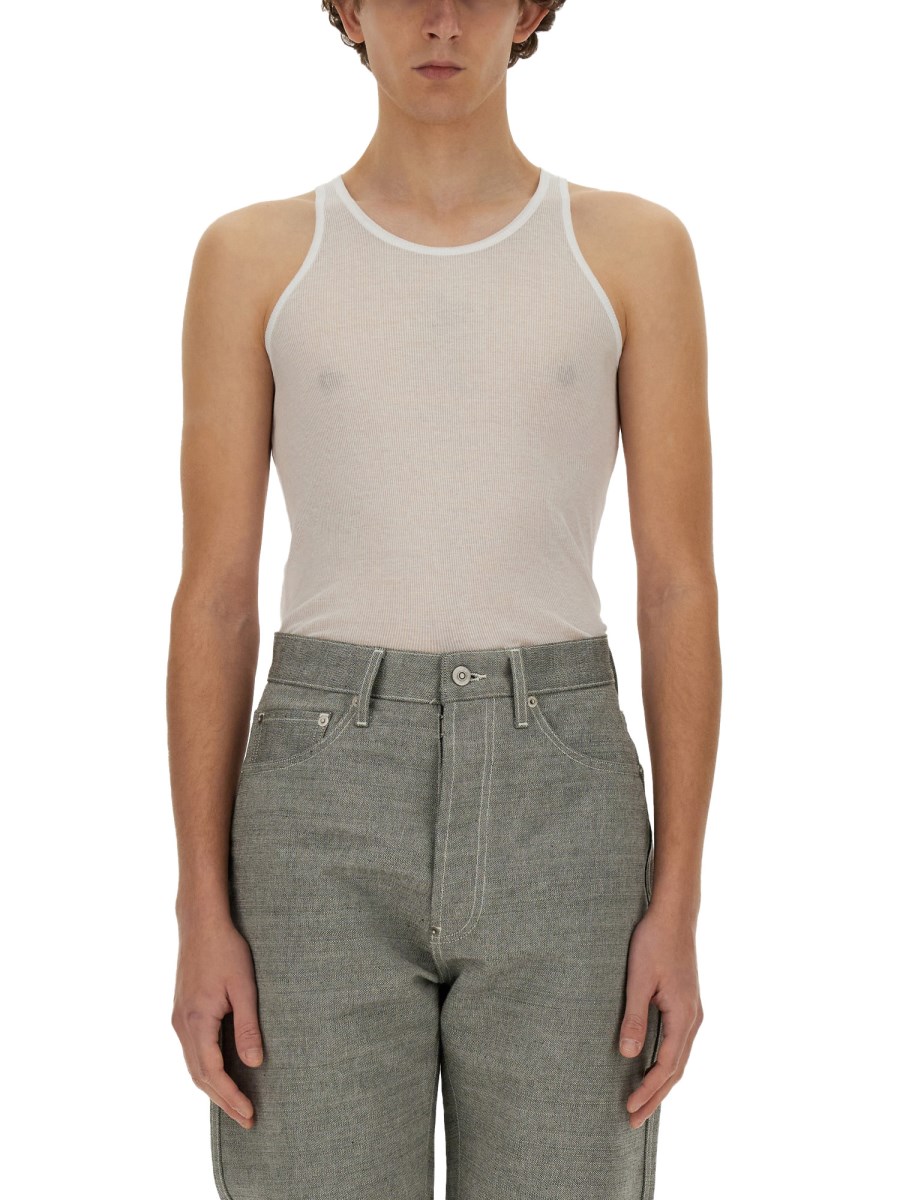 MAISON MARGIELA TANK TOP IN COTONE