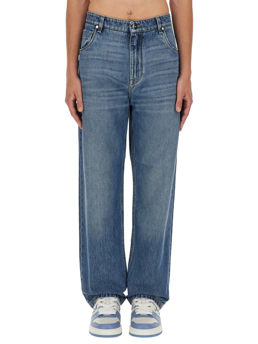 FENDI JEANS LUNGHI IN DENIM