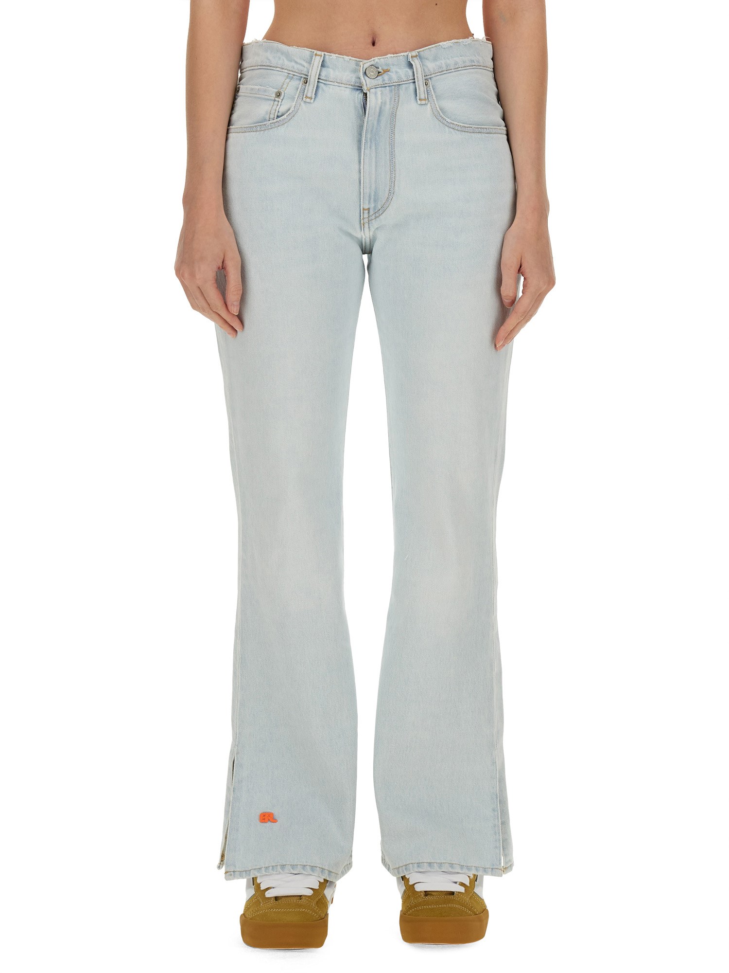 Shop Erl X Levi's Jeans In Blue