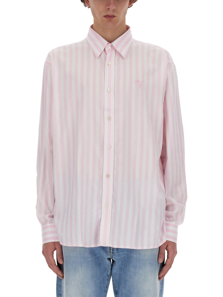 ACNE STUDIOS CAMICIA A RIGHE CON BOTTONI