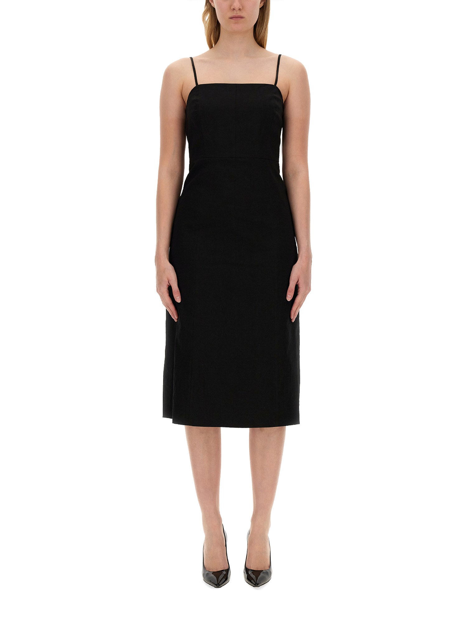 Theory Dresses In Black