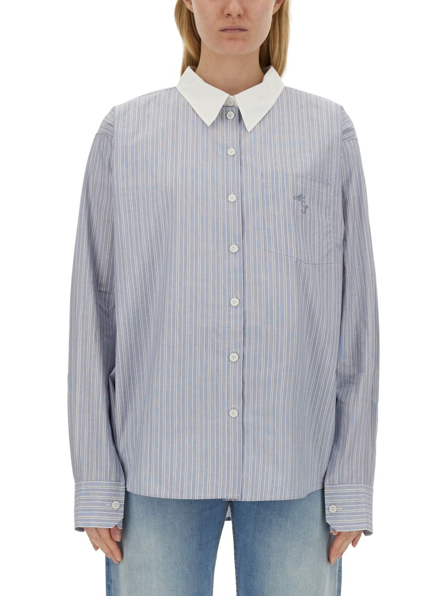 ACNE STUDIOS CAMICIA A RIGHE