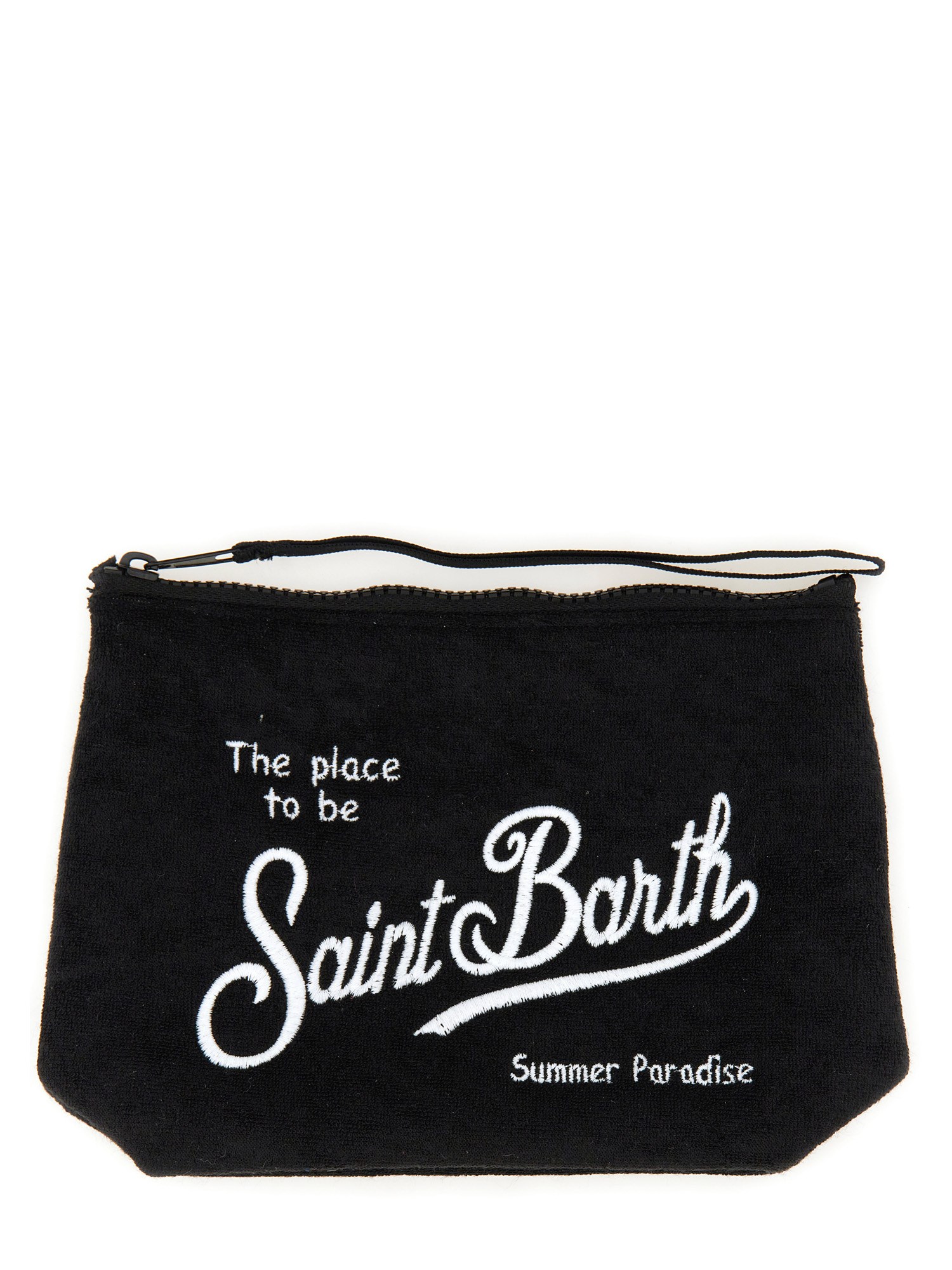 Mc2 Saint Barth Clutch Bag "aline" In Black
