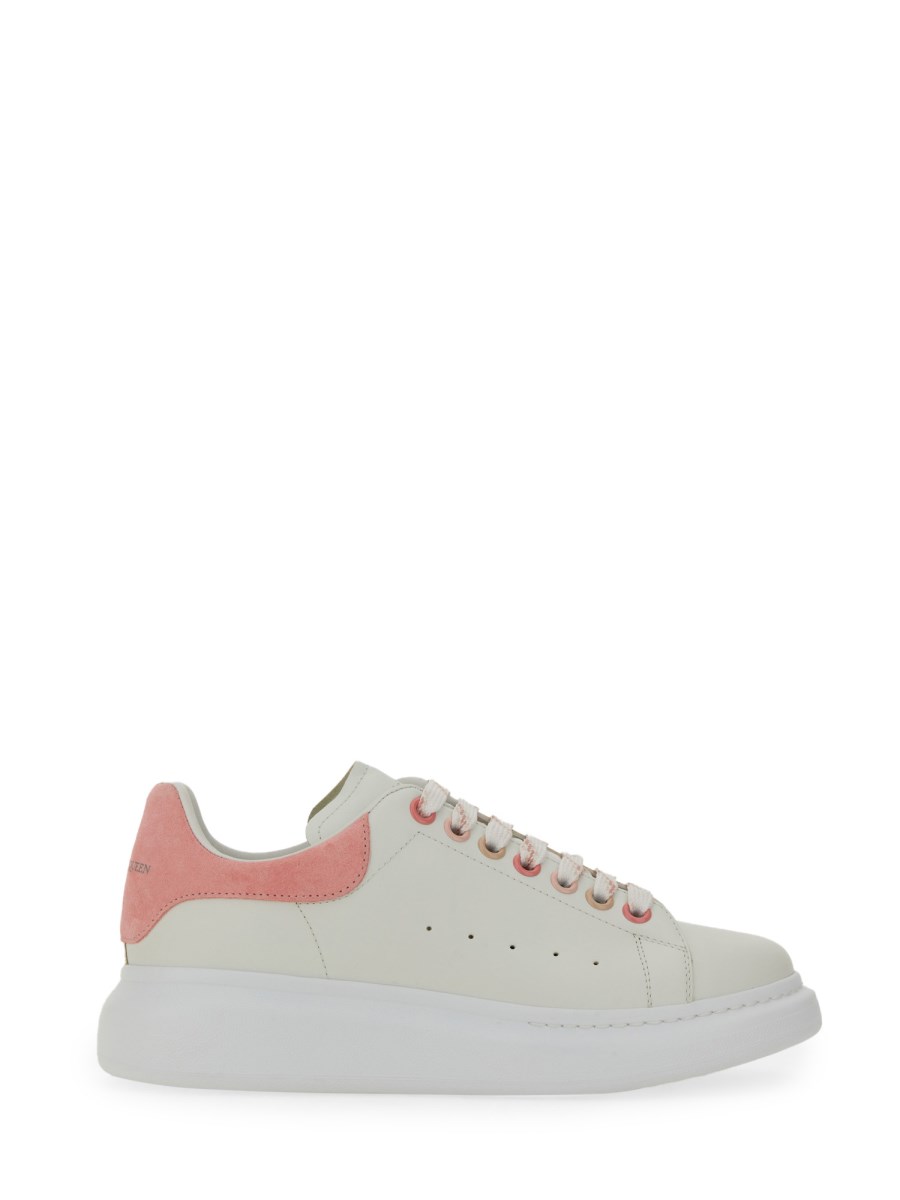 ALEXANDER McQUEEN SNEAKER OVERSIZE IN PELLE