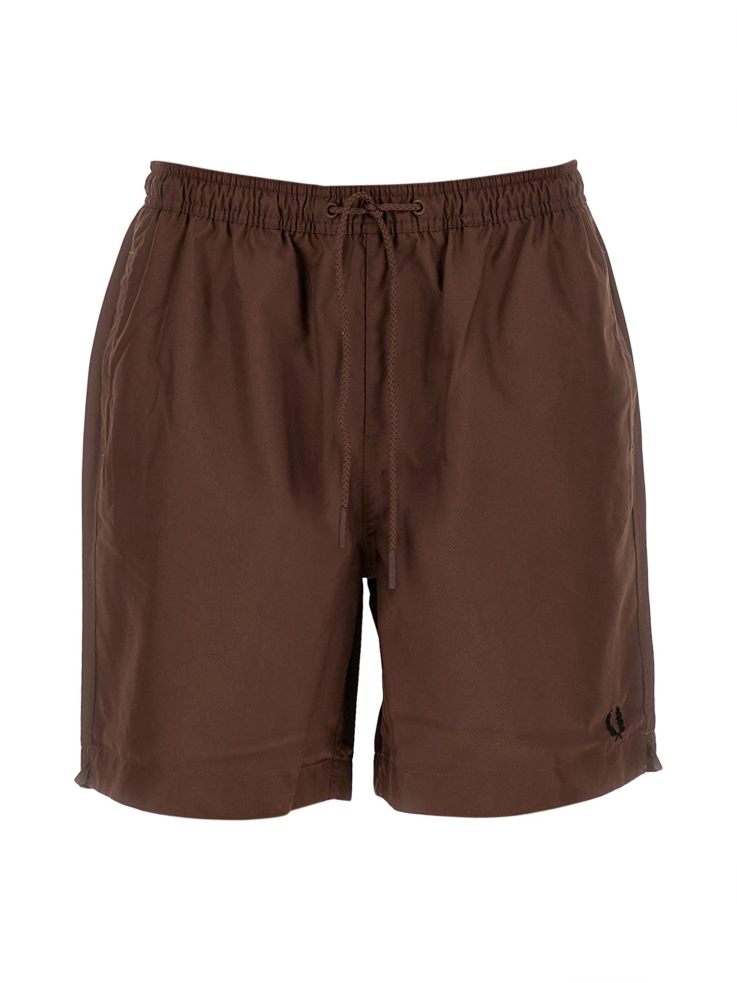 Shop Fred Perry Swimsuit In Brown