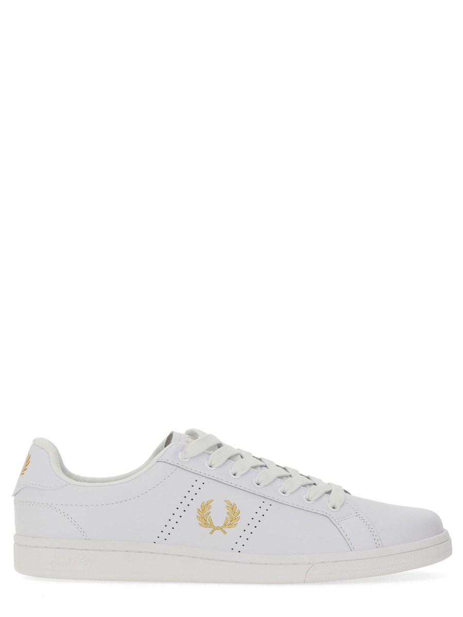 FRED PERRY SNEAKER "B721" IN PELLE