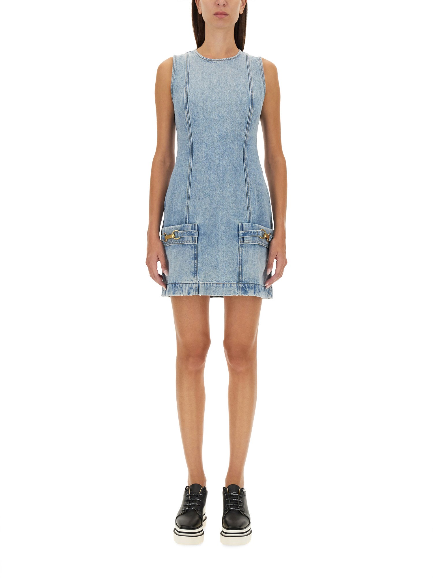 Shop Stella Mccartney Denim Dress