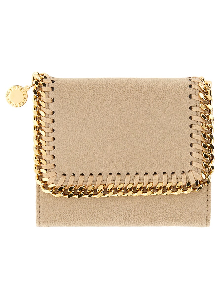 STELLA McCARTNEY PORTAFOGLIO FALABELLA SMALL IN SHAGGY DEER