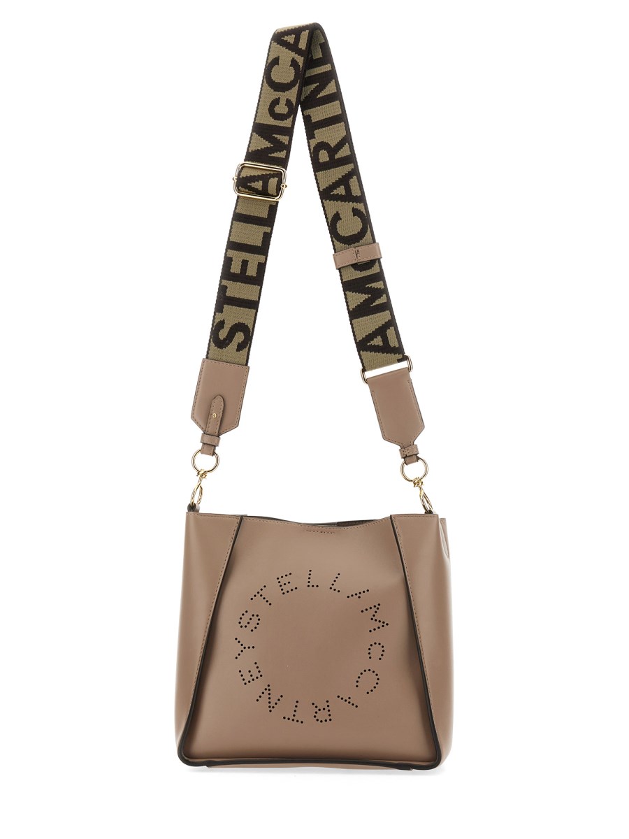 STELLA McCARTNEY BORSA A SPALLA IN ALTER-NAPPA CON LOGO