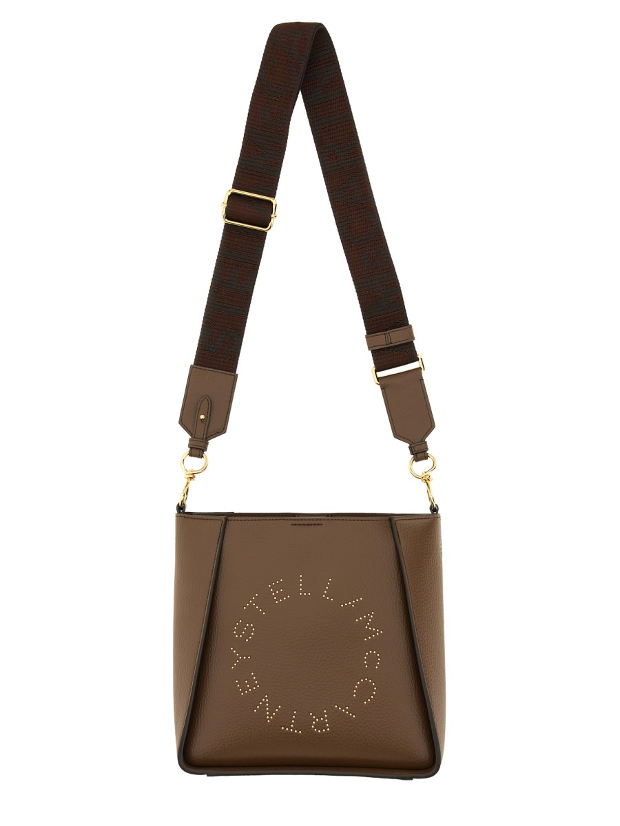 STELLA McCARTNEY BORSA A SPALLA IN ALTER-NAPPA CON LOGO