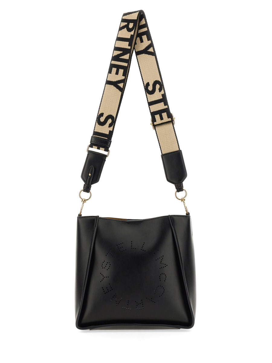 STELLA McCARTNEY BORSA A SPALLA IN ALTER-NAPPA CON LOGO