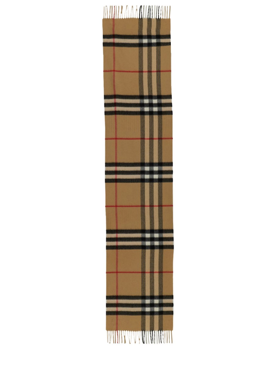 BURBERRY SCIARPA IN CASHMERE CHECK