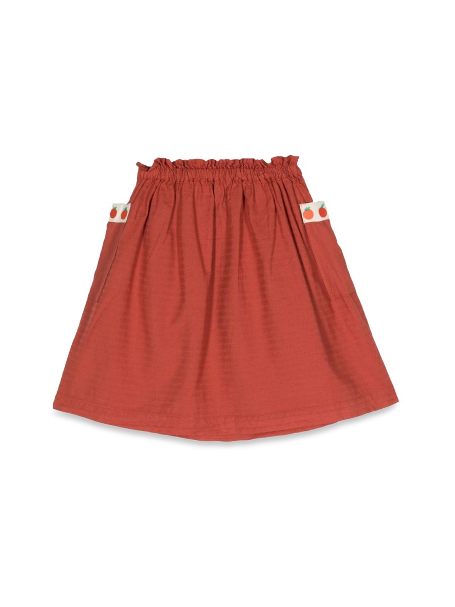 pockets woven skirt