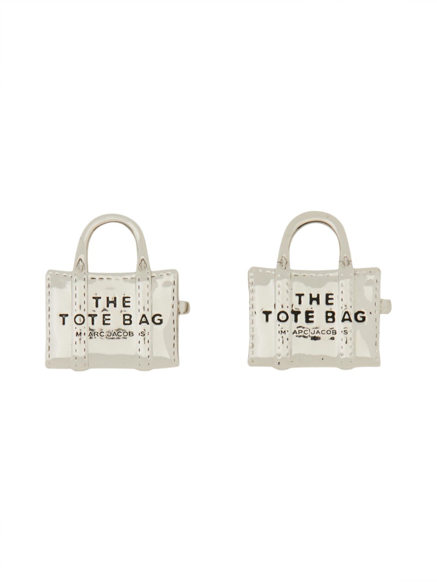 MARC JACOBS ORECCHINI A PERNO THE TOTE BAG STUD