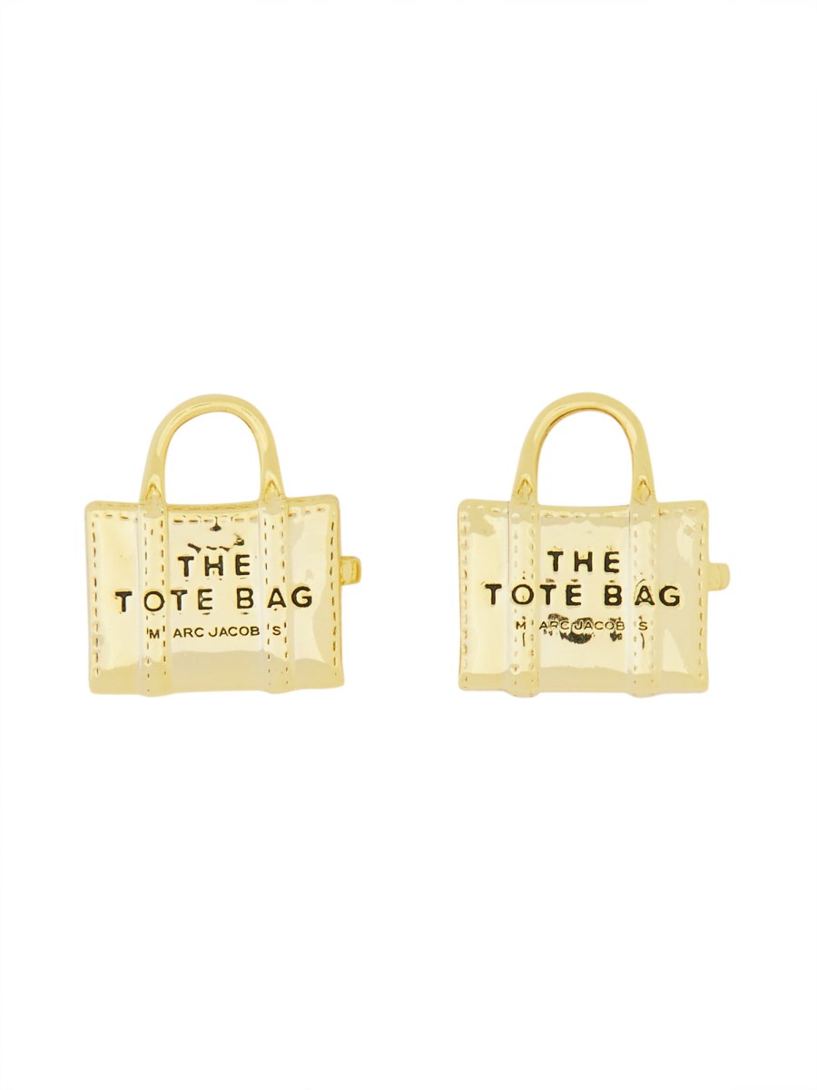 MARC JACOBS ORECCHINI A PERNO THE TOTE BAG STUD