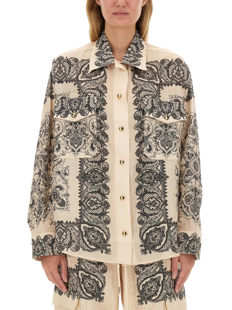 ZIMMERMANN CAMICIA CON STAMPA