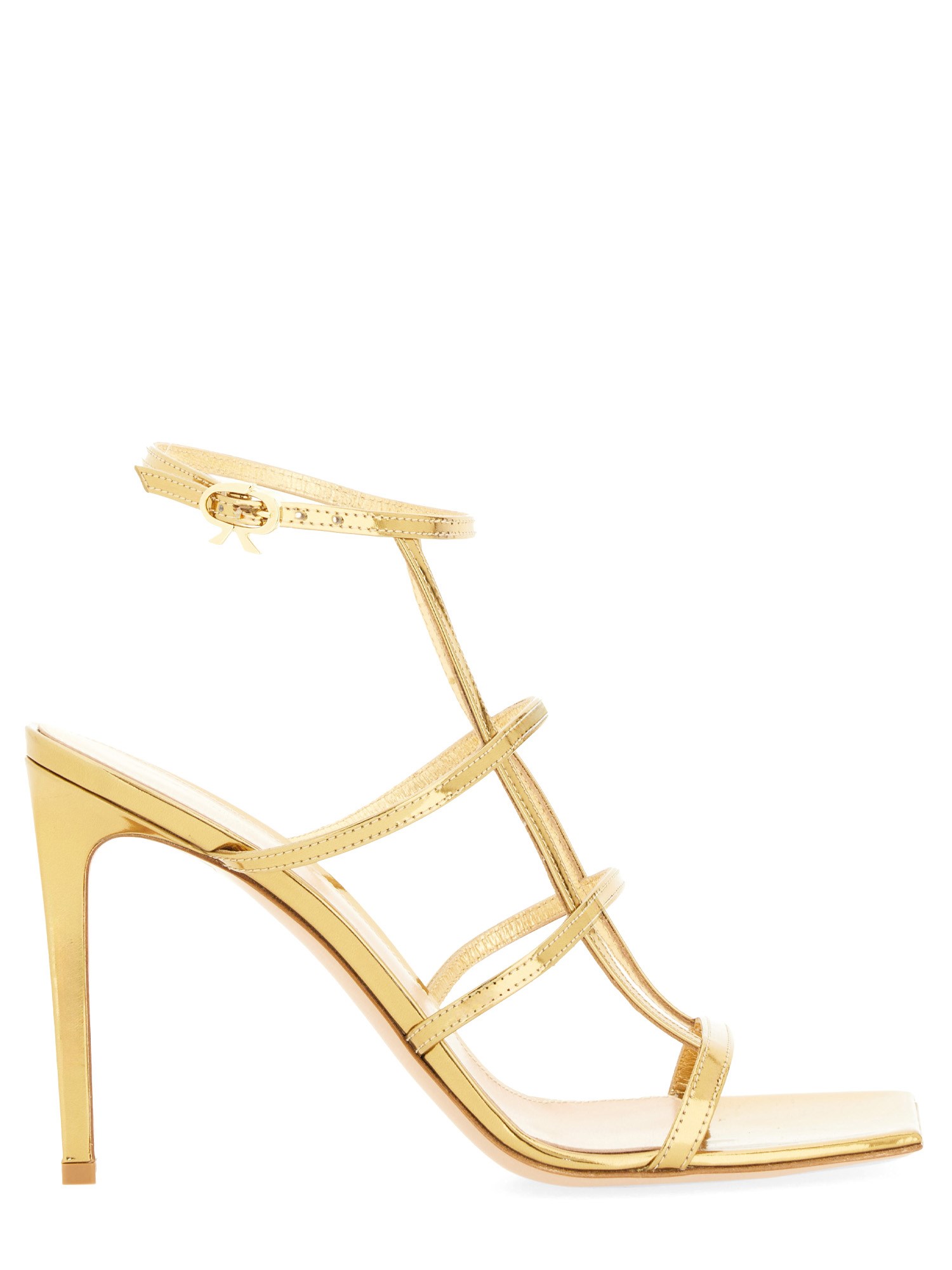 Shop Gianvito Rossi Sandal "mondry" In Gold