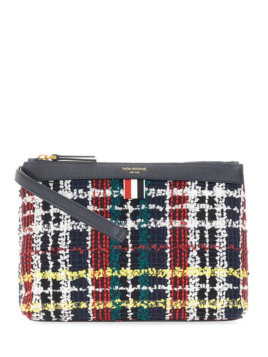 BEAUTY CASE IN TARTAN 