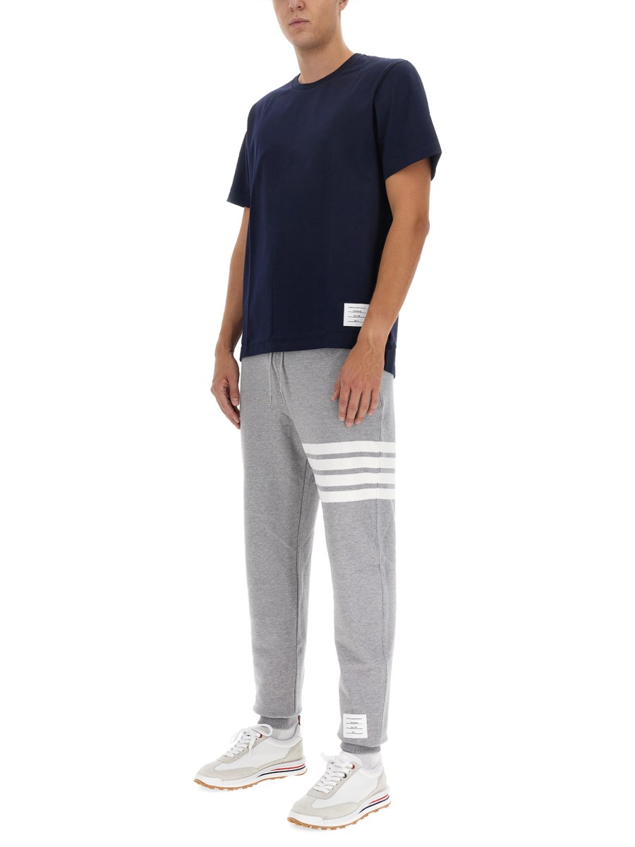 PANTALONE JOGGING CON STAMPA 4BAR STRIPE