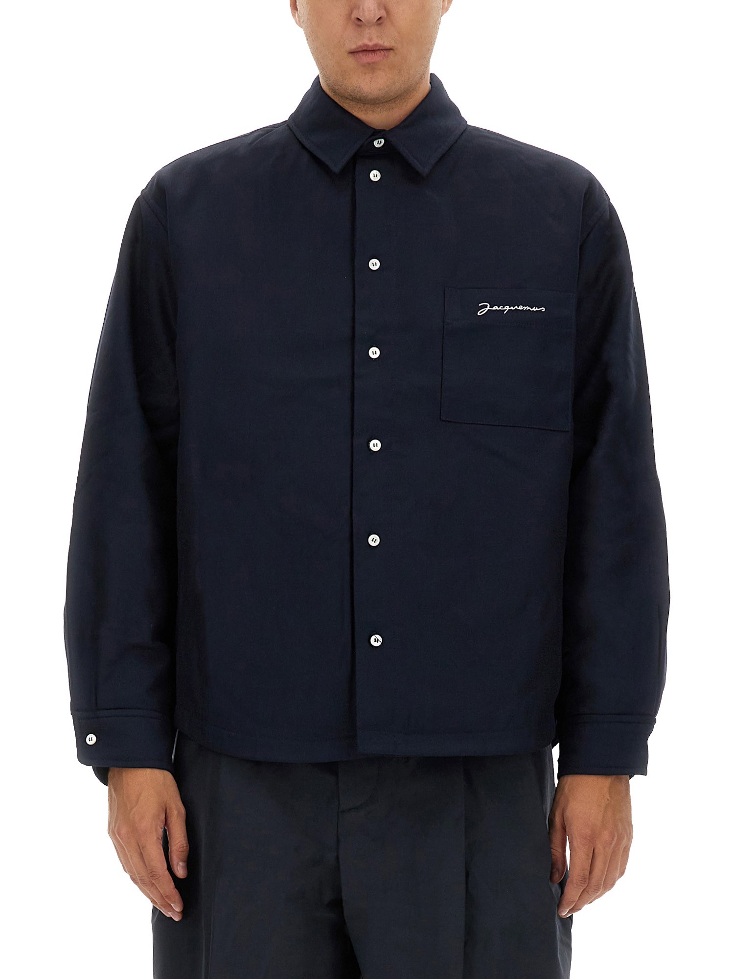 Shop Jacquemus "boulanger" Shirt In Blue