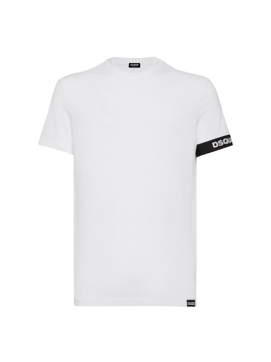 DSQUARED T-SHIRT UNDERWEAR IN COTONE