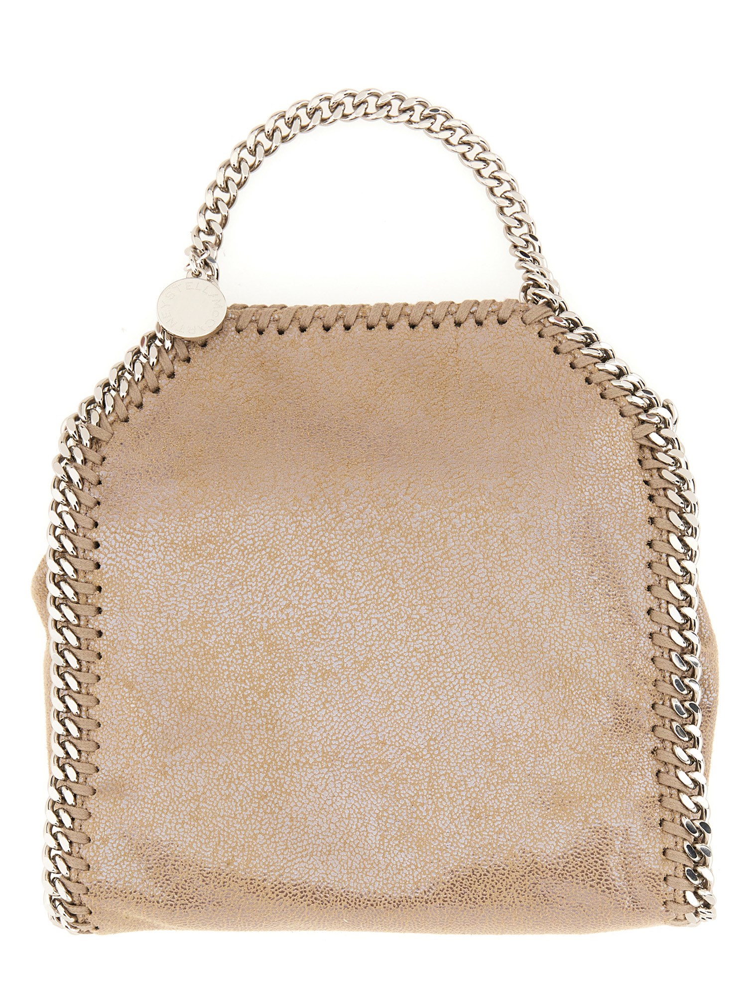 Shop Stella Mccartney "falabella Tiny" Bag In Dove