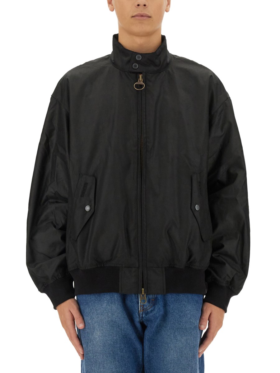 BARACUTA X BARBOUR GIACCA G9 HARRINGTON IN COTONE