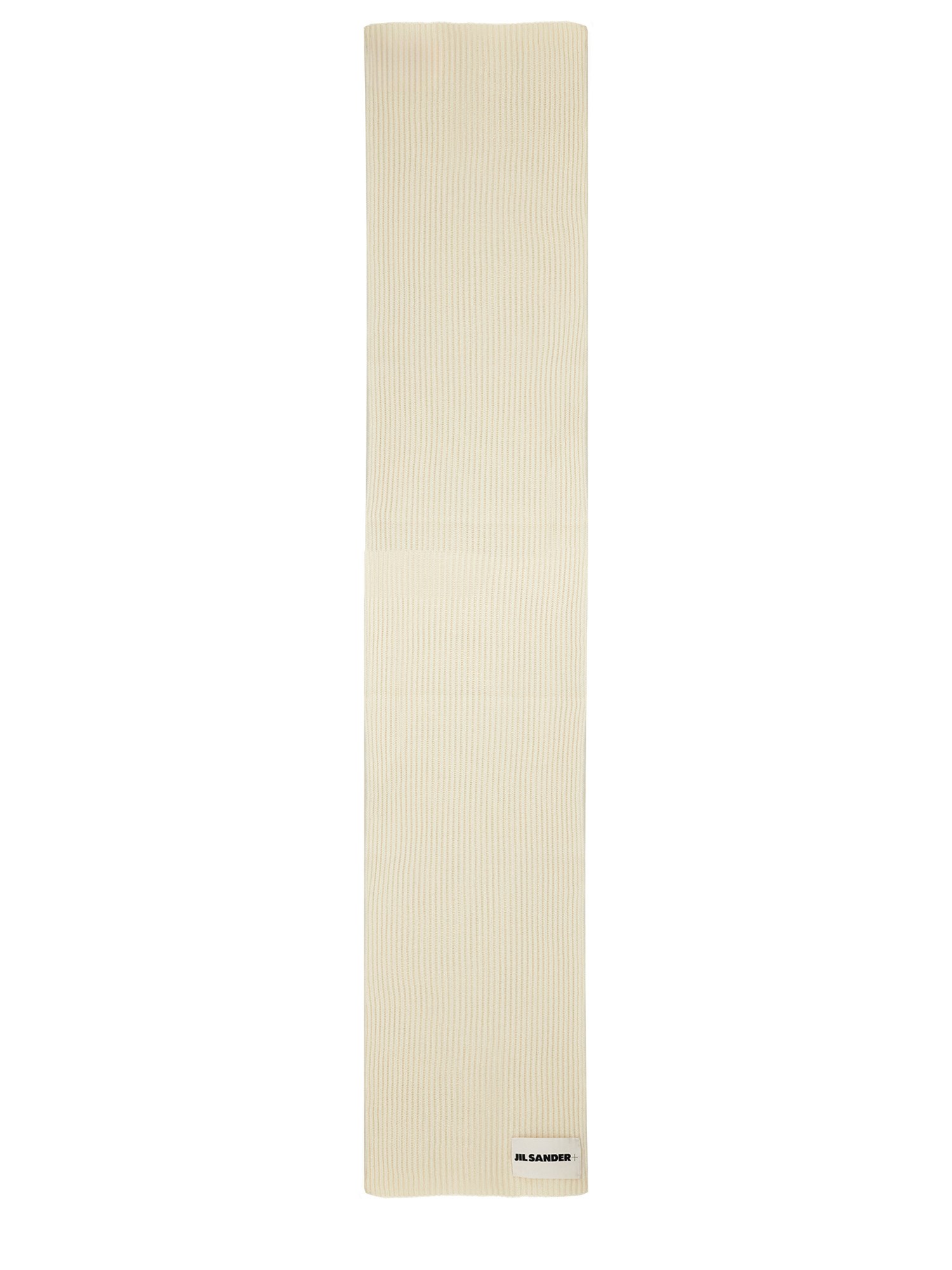 Jil Sander Men's Wool Scarf In Beige