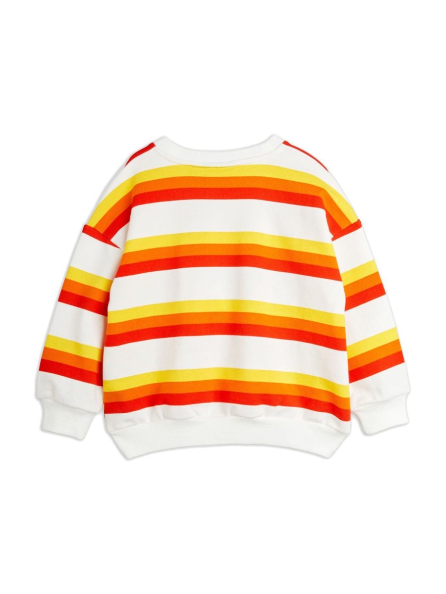 stripe aop sweatshirt