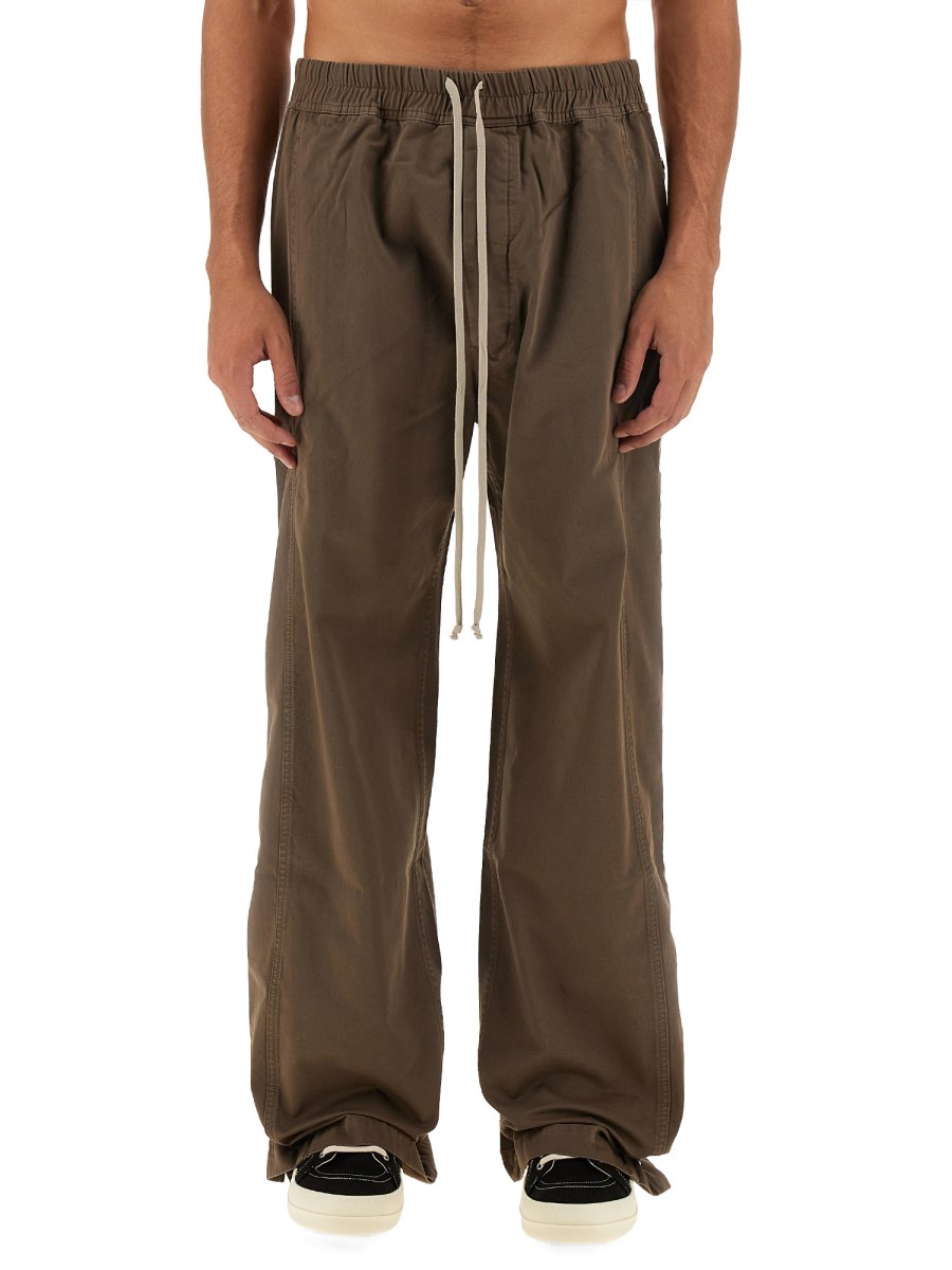 RICK OWENS DRKSHDW PANTALONE PUSHER IN COTONE