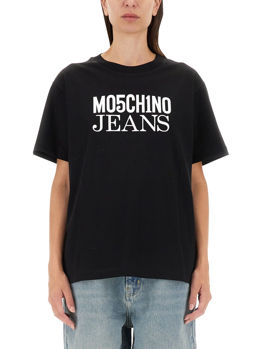 MOSCHINO JEANS T-SHIRT CON LOGO