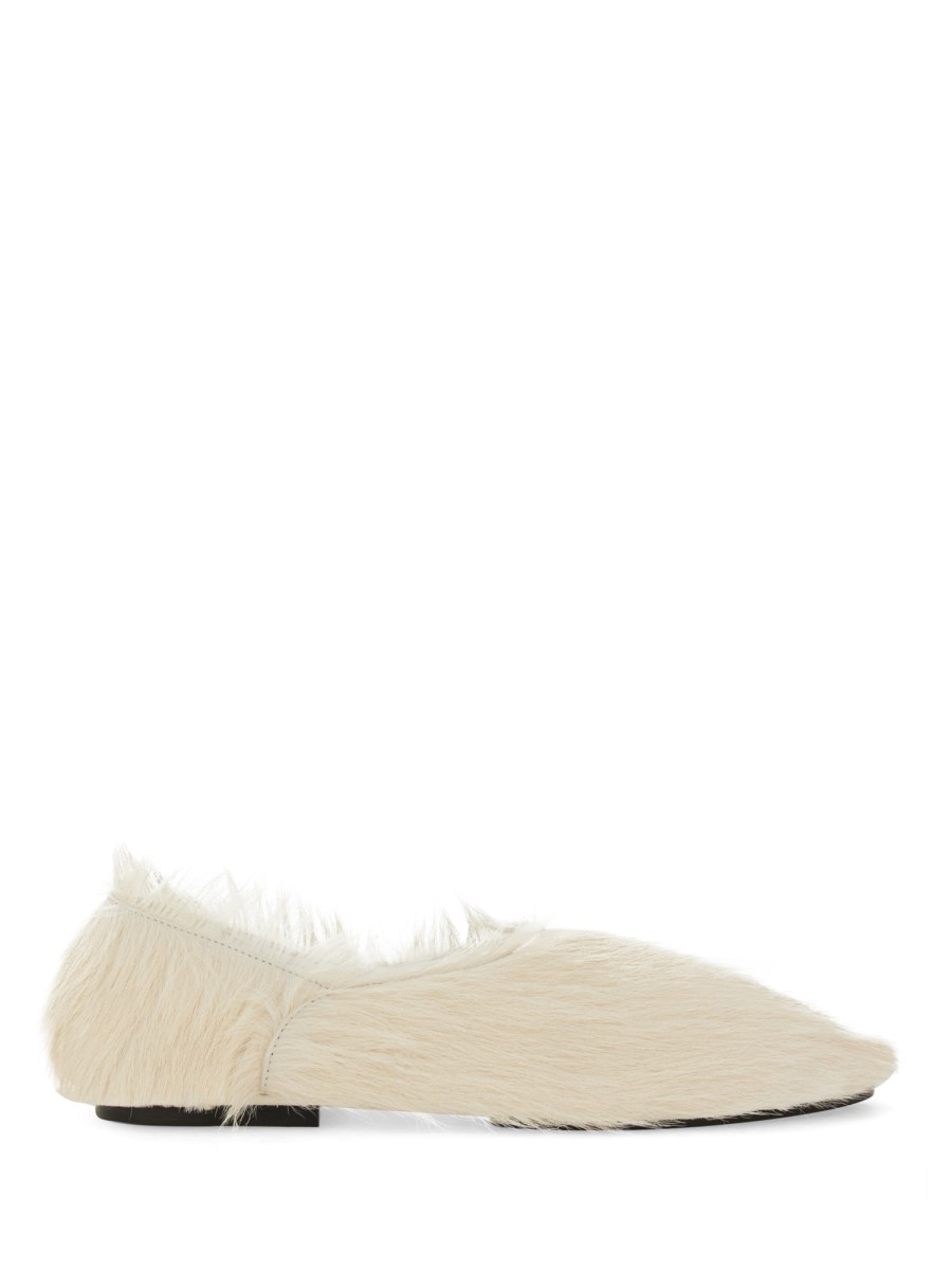 SLIPPER BASSE IN PELLE