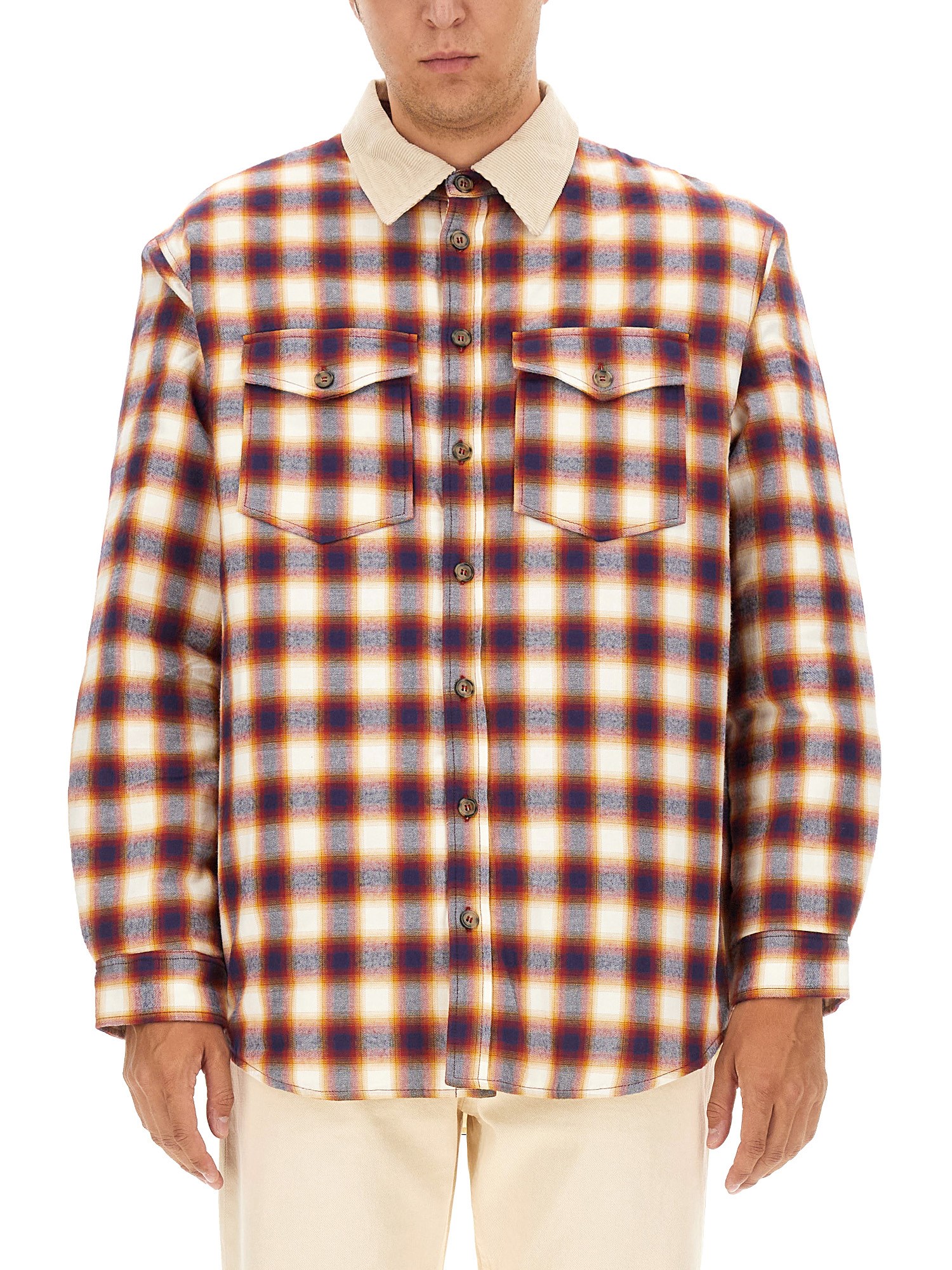Isabel Marant Multicolor Steeve Overshirt In Multicolour