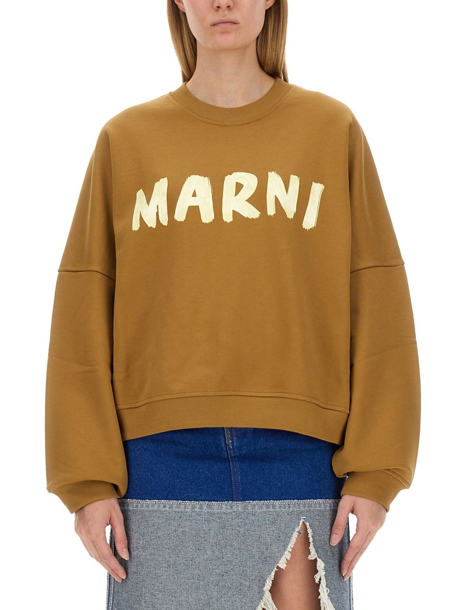 MARNI FELPA CON LOGO