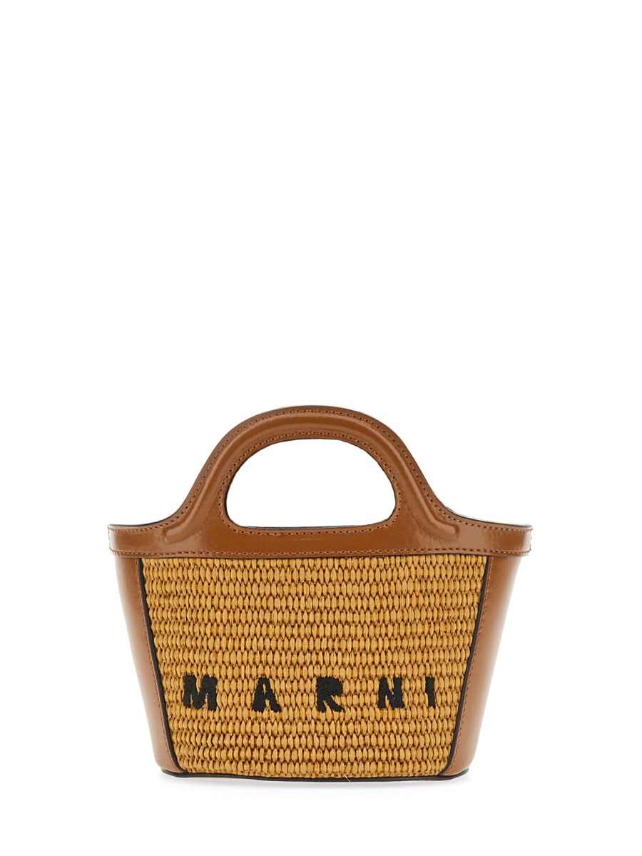 MARNI BORSA TROPICALIA MICRO CON LOGO