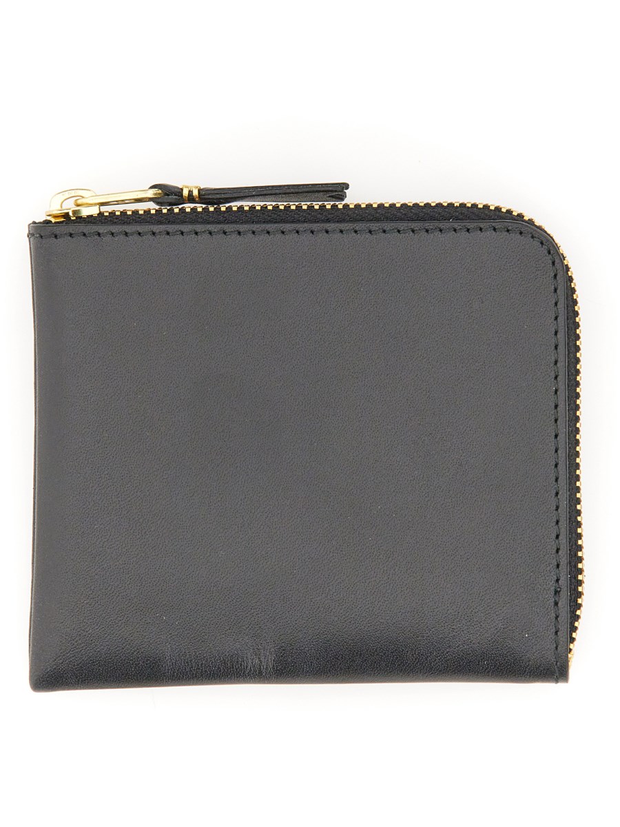 COMME DES GARCONS WALLET PORTAFOGLIO IN PELLE CON ZIP