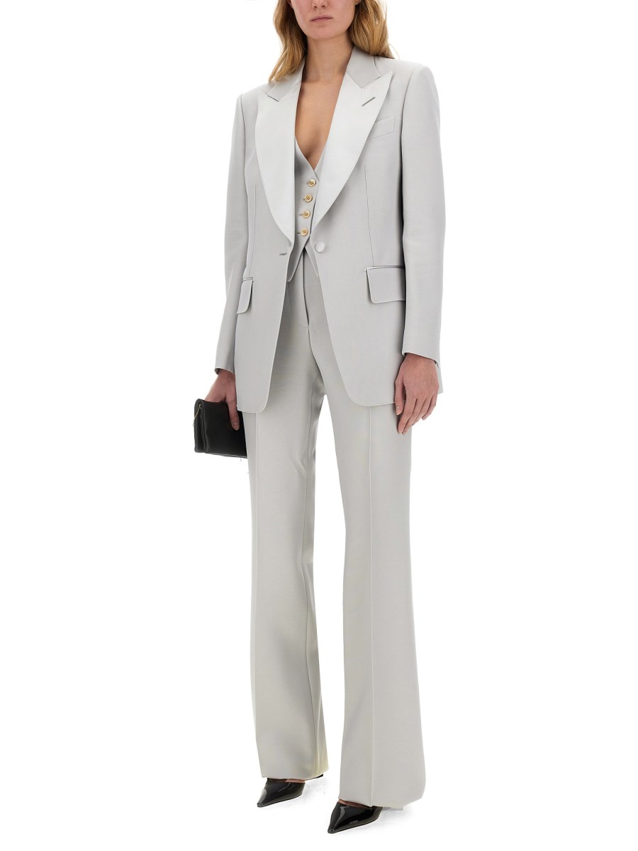 PANTALONE TAILORED TUXEDO WIDE LEG