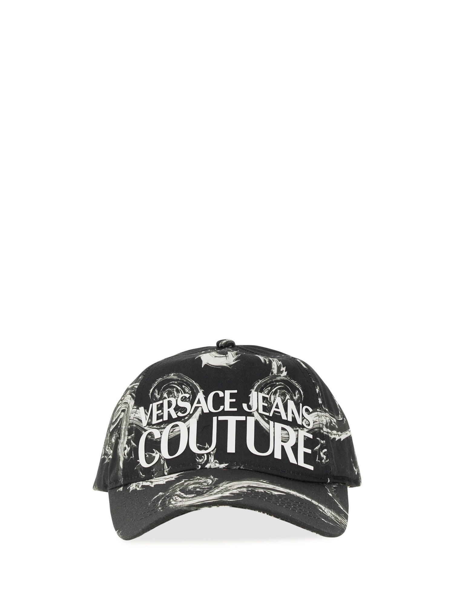 Shop Versace Jeans Couture Baseball Cap In Multicolour