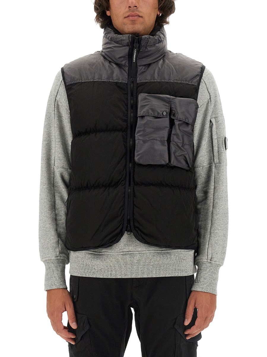 C.P. COMPANY GILET IN NYLON