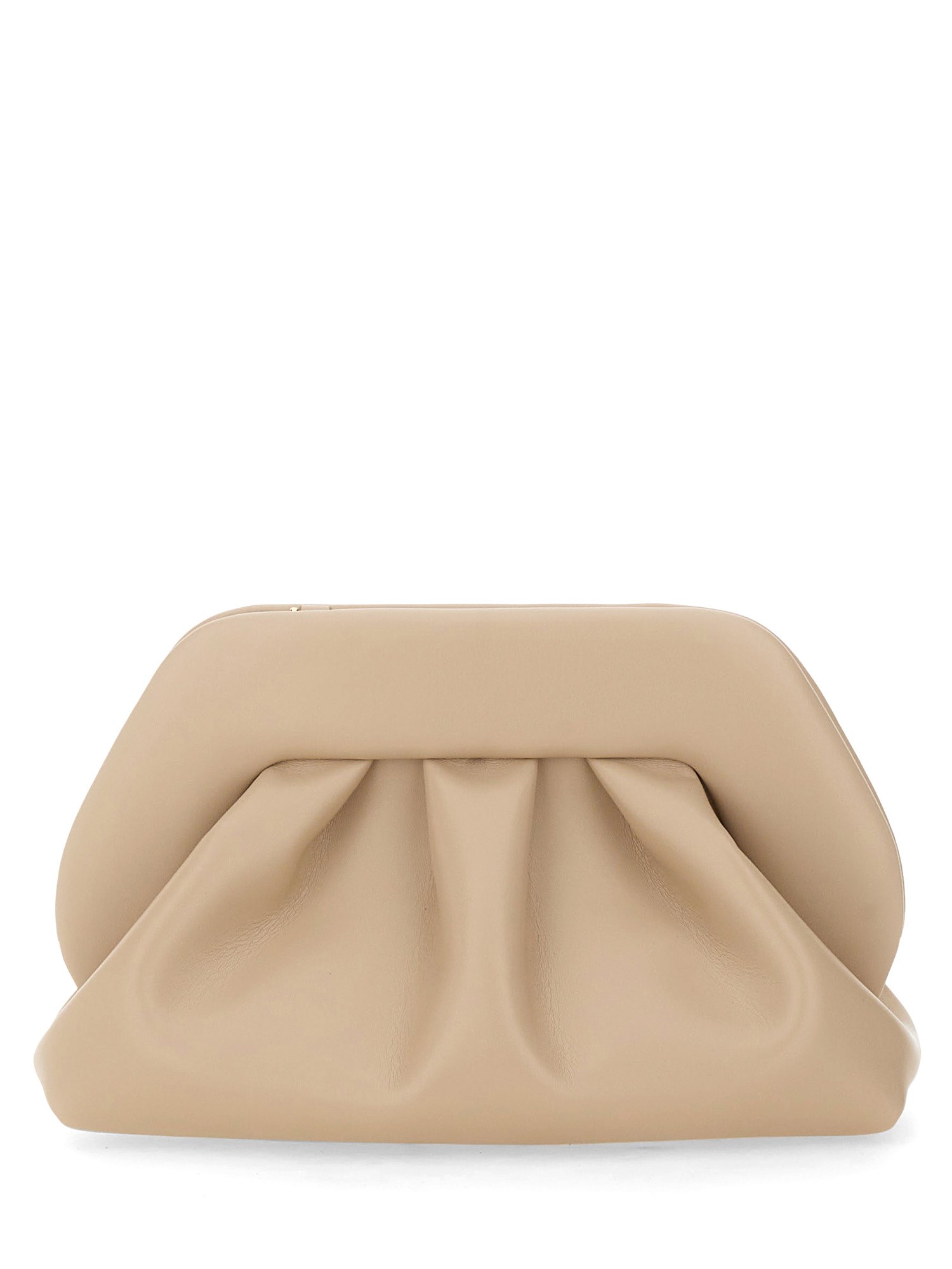 Shop Themoirè Bag "tia" In Beige