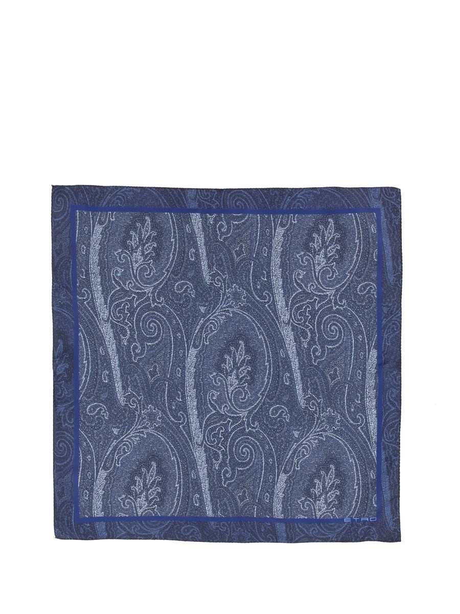 ETRO FAZZOLETTO DA TASCHINO PAISLEY