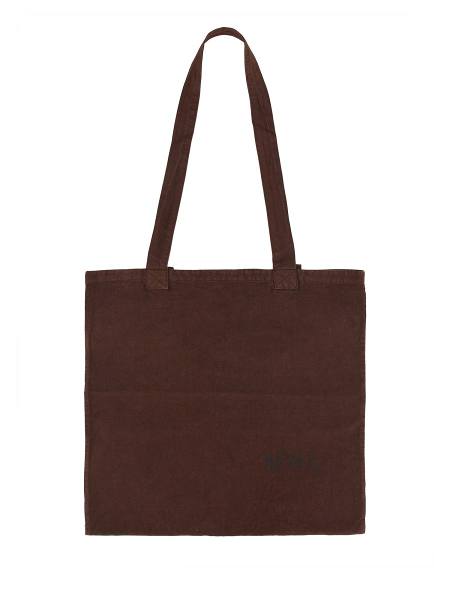 BORSA TOTE IN TWILL