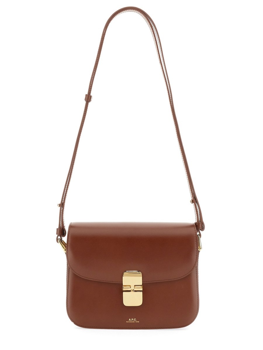 A.P.C. BORSA "GRACE" SMALL IN PELLE